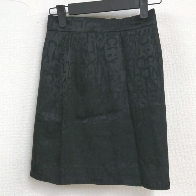 vintage givenchy black skirt ae