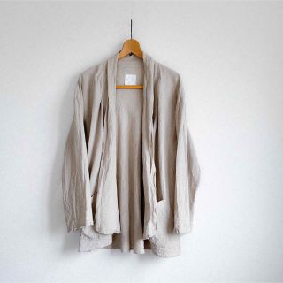 ネストローブ(nest Robe)の新品◆TOUJOURS トゥジュー リネン カーディガン(カーディガン)