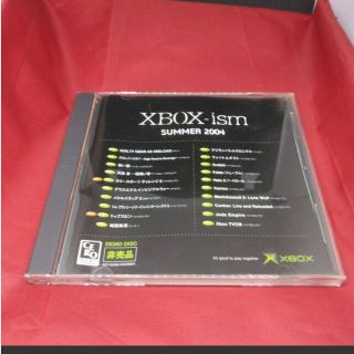 エックスボックス(Xbox)のＸＢＯＸ 映像集+体験版【非売品】xbox ism 2004(家庭用ゲームソフト)