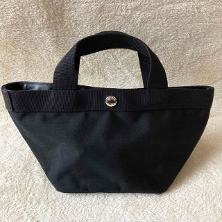 エルベシャプリエ(Herve Chapelier)の★美品★エルベシャプリエ★ハンドバッグ★701c★ノワール×ノワール×ノワール★(ハンドバッグ)