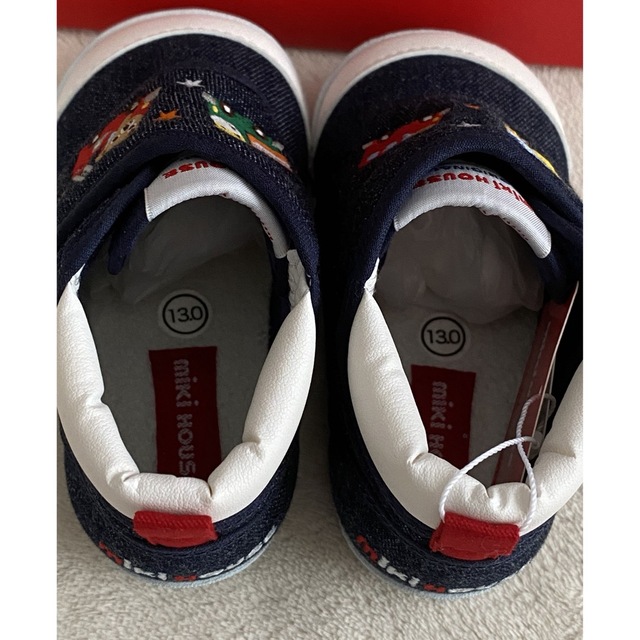 mikihouse(ミキハウス)のミキハウス　靴　13.0 新品未使用 キッズ/ベビー/マタニティのベビー靴/シューズ(~14cm)(スニーカー)の商品写真