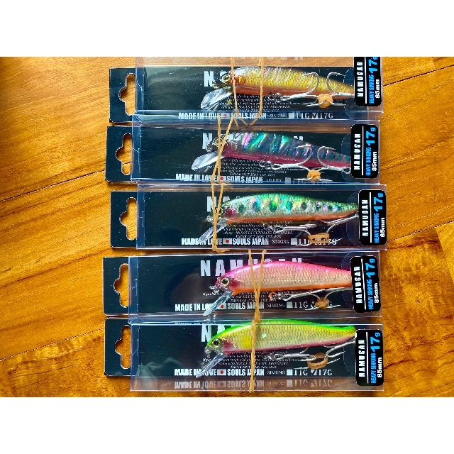 ソウルズ ナムサン アワビ 17g ヘビーシンキング 新品5個 (7) ソウルズ ナムサン アワビ 17g ヘビーシンキング 新品5個 (7)