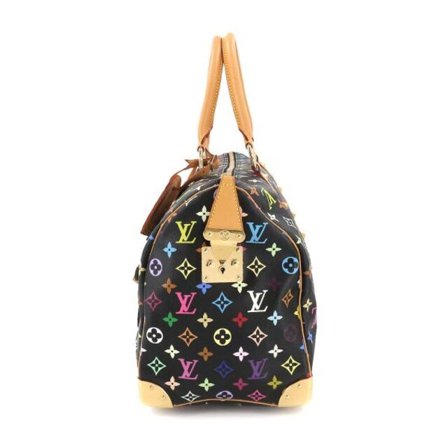 LOUIS VUITTON(ルイヴィトン)の新品同様 ルイ ヴィトン LOUIS VUITTON モノグラム マルチカラー キーポル 45 ボストン バッグ ノワール M92640 VLP 90119297 レディースのバッグ(ハンドバッグ)の商品写真