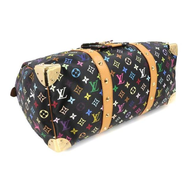 LOUIS VUITTON(ルイヴィトン)の新品同様 ルイ ヴィトン LOUIS VUITTON モノグラム マルチカラー キーポル 45 ボストン バッグ ノワール M92640 VLP 90119297 レディースのバッグ(ハンドバッグ)の商品写真