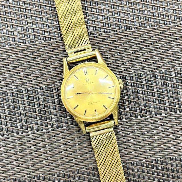 OMEGA - オメガ　K18　Ladymatic　ゴールド　レディース　腕時計