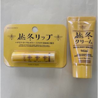 ハウスオブローゼ(HOUSE OF ROSE)の値下げ！ビーハニー 越冬クリーム30gと越冬リップ4.5gのセット(ボディクリーム)