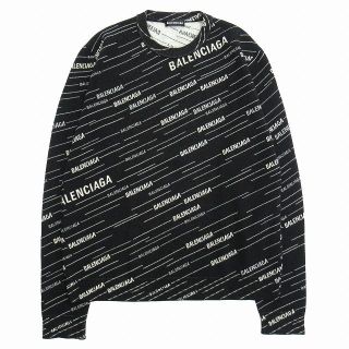 バレンシアガ BALENCIAGA Slogan Print Sweater