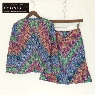 MISSONI ミッソーニ 総柄 スカートスーツ セットアップ 42 | ochge.org