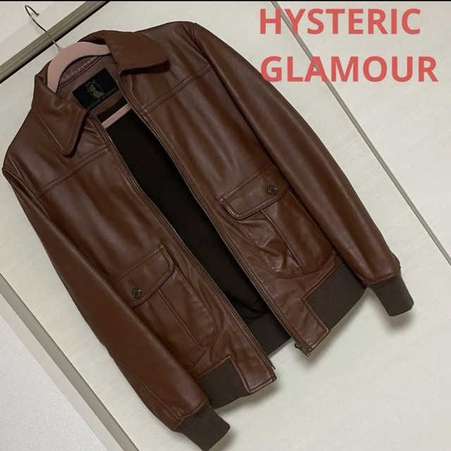 HYSTERIC GLAMOUR♡革ジャン ライダースジャケットメンズ