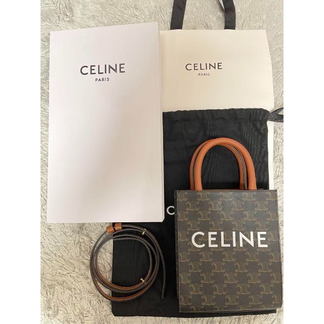 CELINE セリーヌ ミニバーティカルカバ ショルダーバッグ 【超特価