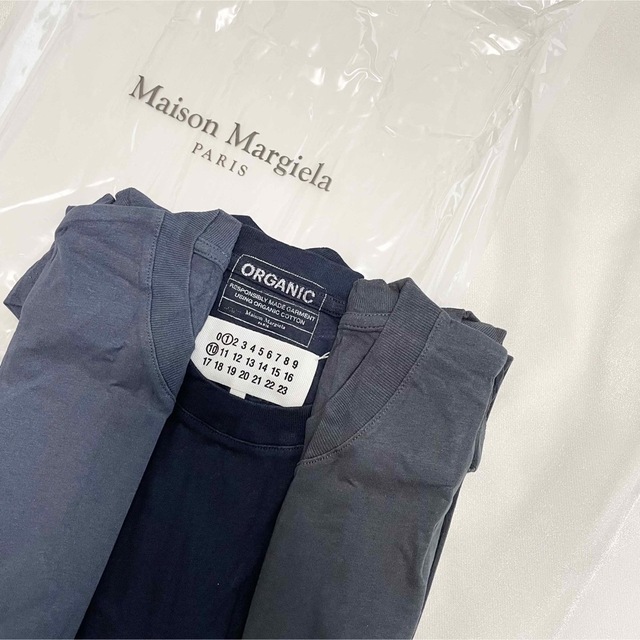 Maison Martin Margiela(マルタンマルジェラ)の※2枚まとめ売り　今期マルジェラパックTシャツSサイズ メンズのトップス(Tシャツ/カットソー(半袖/袖なし))の商品写真