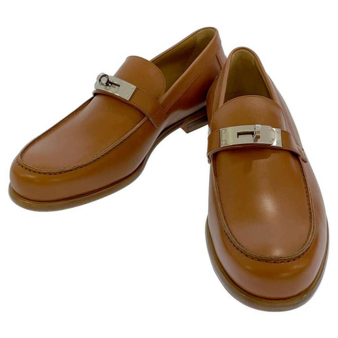 エルメス ローファー モカシン デスタン レザー メンズサイズ43 HERMES
