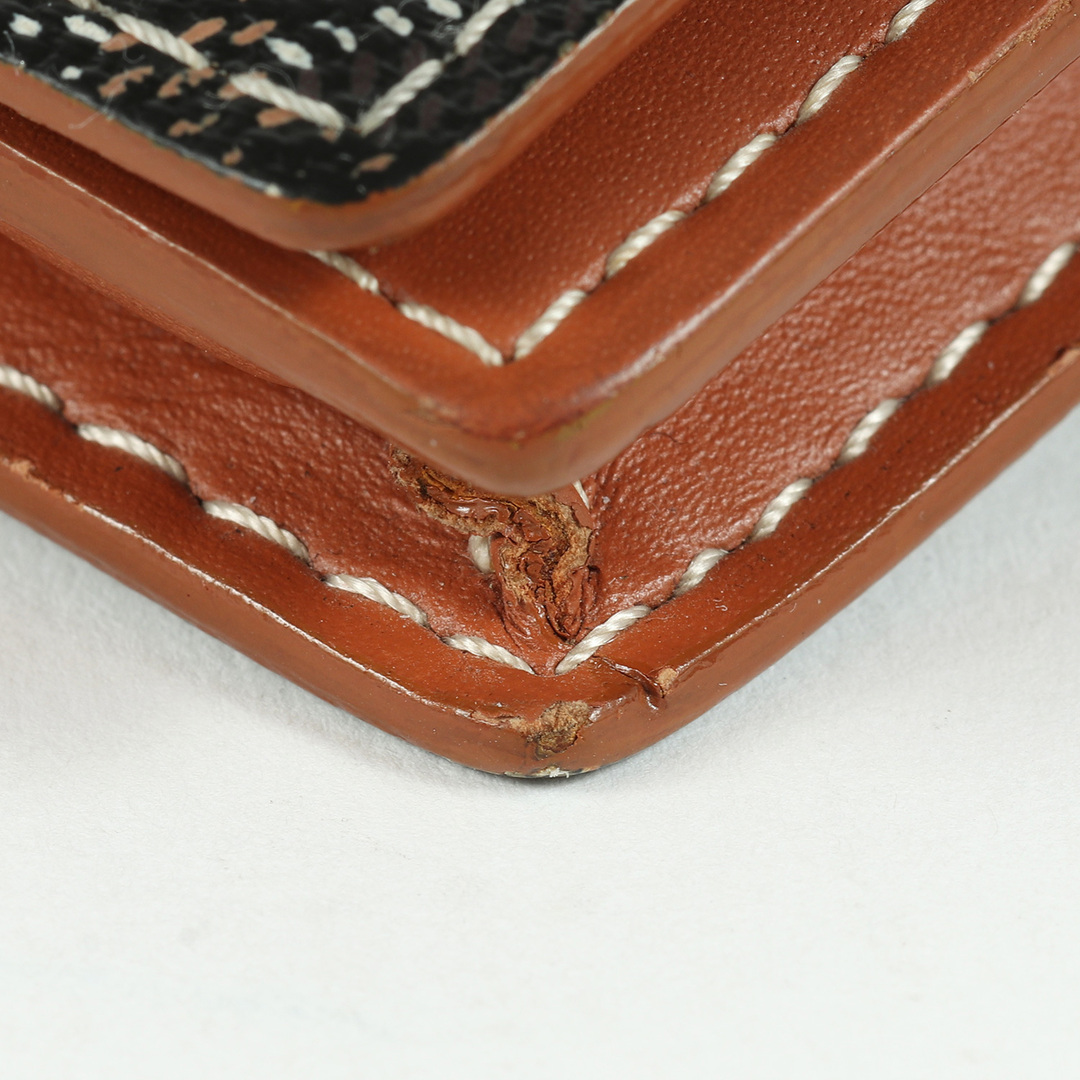 GOYARD - GOYARD ゴヤール マルゼルブ ヘリンボーン 柄 カードケース