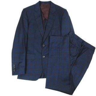 ポールスミス(Paul Smith)のポールスミス PAUL SMITH スーツ セットアップ 花柄 チェック メンズ(スーツジャケット)