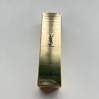 イヴサンローラン(Yves Saint Laurent)の【新品】イヴサンローランルージュヴォリュプテキャンディグレーズ 13番(口紅)