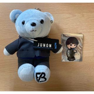 BE:FIRST ジュノン　くま　モアプラスぬいぐるみ(アイドルグッズ)