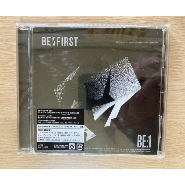 BE:FIRST BE:1 アルバム エンタメ/ホビーのCD(ポップス/ロック(邦楽))の商品写真