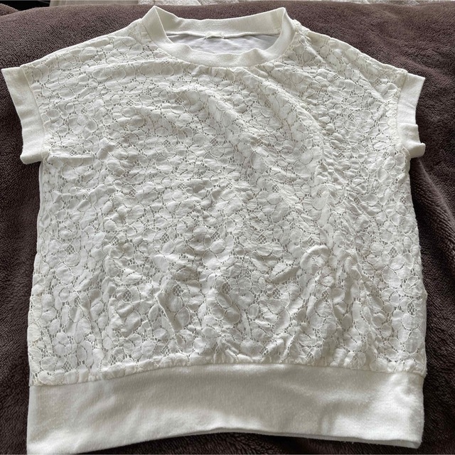 GU(ジーユー)のジーユー　シャツ　ブラウス　半袖 レディースのトップス(シャツ/ブラウス(半袖/袖なし))の商品写真