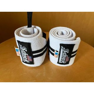 Schiek シーク リストラップ 24インチ　白　新品同様(トレーニング用品)