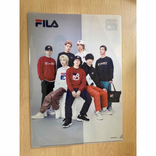 BE:FIRST FILA クリアファイル　フォンタブ　RYOKI エンタメ/ホビーのタレントグッズ(ミュージシャン)の商品写真