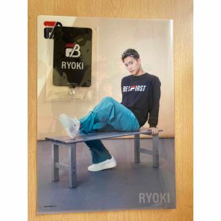 BE:FIRST FILA クリアファイル　フォンタブ　RYOKI(ミュージシャン)