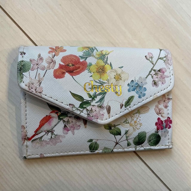 Chesty(チェスティ)のお花柄 コインケース カードケース レディースのファッション小物(財布)の商品写真