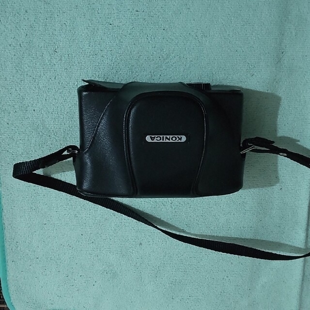 KONICA MINOLTA - コニカ C35 EF フィルム カメラ ケース付 動作 KONICA MINOLTA - コニカ C35 EF フィルム カメラ ケース付 動作
