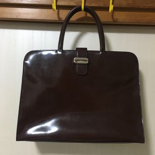 フルラ(Furla)のFURLA  フルラ　茶色の大きめハンドバッグ(ハンドバッグ)