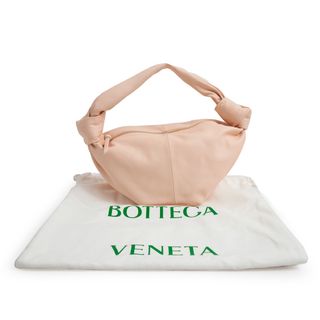 Bottega Veneta ボッテガヴェネタ レザー ダブルノット ハンドバッグ ライトブルー by