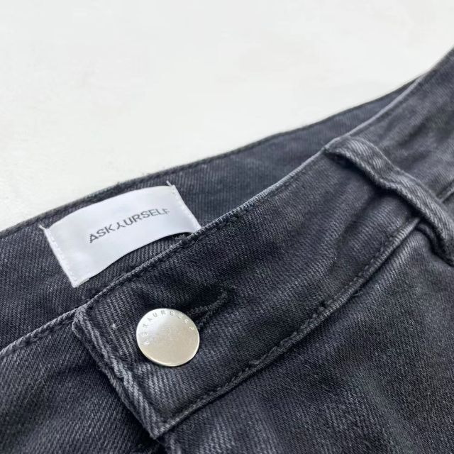 新品 askyurself フレアデニムパンツ | tspea.org