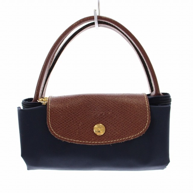 LONGCHAMP(ロンシャン)のロンシャン ルプリアージュ S トートバッグ ミニ 紺 L1621089556 レディースのバッグ(トートバッグ)の商品写真