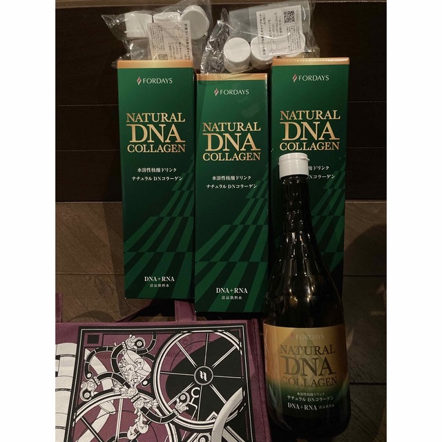 RNA限定トート付き‼️【核酸 DNA/RNA】フォーデイズ ナチュラルDNコラーゲン