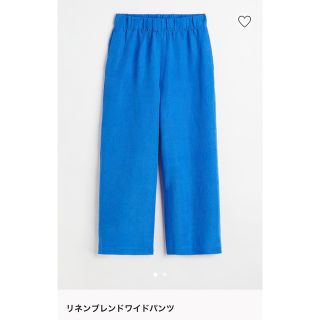 エイチアンドエム(H&M)のh&m リネンパンツ(カジュアルパンツ)