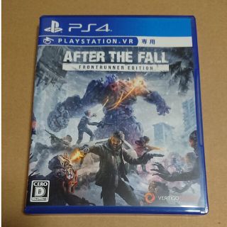 プレイステーションヴィーアール(PlayStation VR)のアフターザフォール After the Fall PS4(家庭用ゲームソフト)