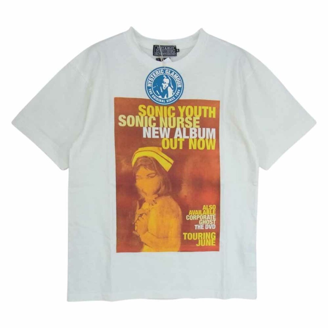 HYSTERIC GLAMOUR ヒステリックグラマー 22AW 02223CT16 SONIC YOUTH