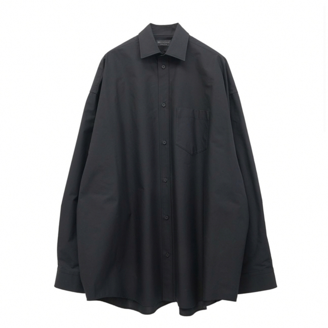 BALENCIAGA OVERsized shirt black 37 ①