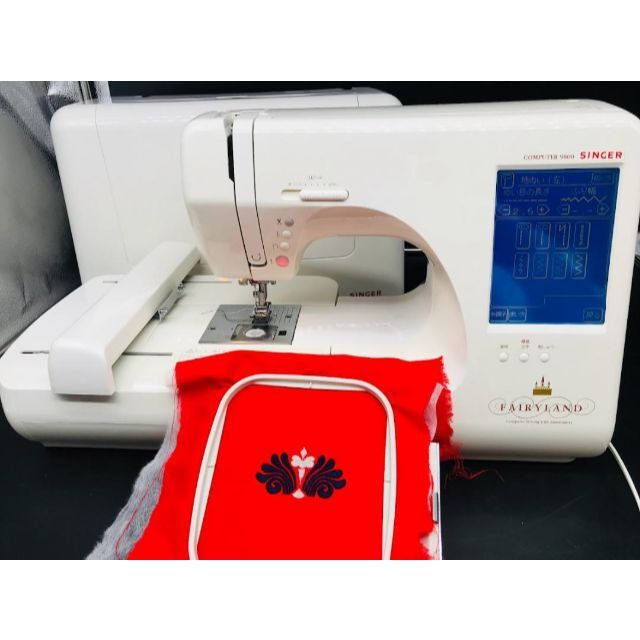 ❕保証付き❕ シンガー フェアリーランド9800 刺繍機付き ミシン本体