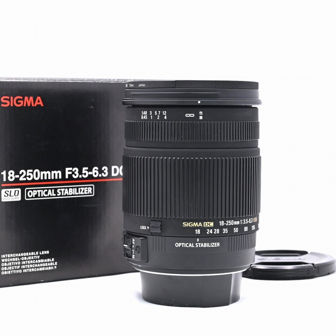 SIGMA 18-250mm F3.5-6.3 DC OS HSM キヤノン用カメラ