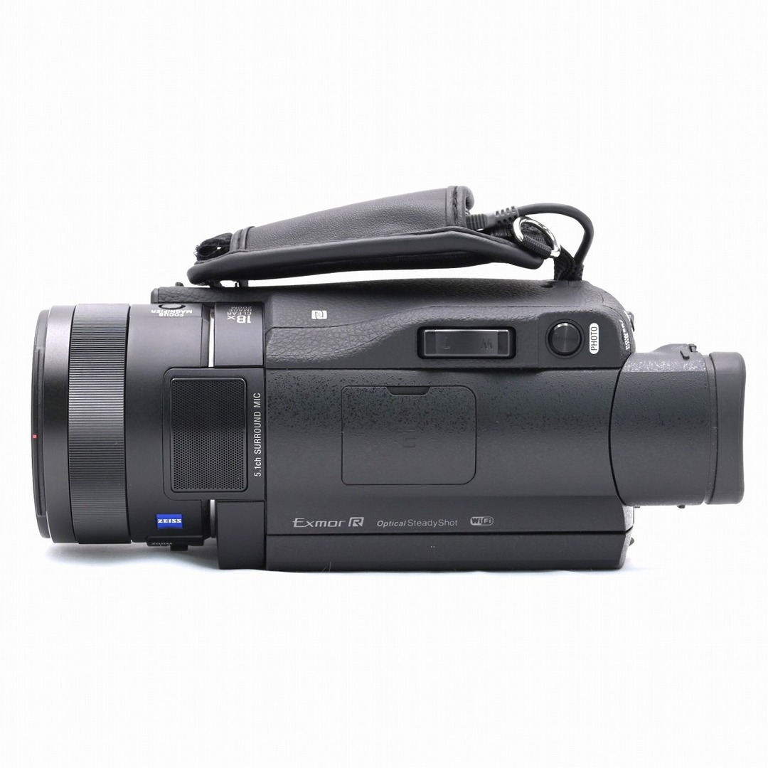 SONY(ソニー)のSONY デジタル4Kビデオカメラレコーダー FDR-AX100 ブラック スマホ/家電/カメラのカメラ(ビデオカメラ)の商品写真