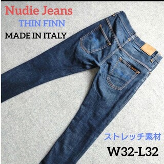 nudie jeansTHIN FINN w32 L32新品