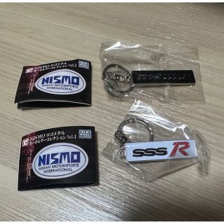 ニスモ(nismo)のNISMO ニスモ　ロゴ メタルキーホルダーコレクション2点セット(キーホルダー)