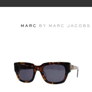 マークバイマークジェイコブス(MARC BY MARC JACOBS)のマークバイマークジェイコブス サングラス べっ甲 スタッズ(サングラス/メガネ)