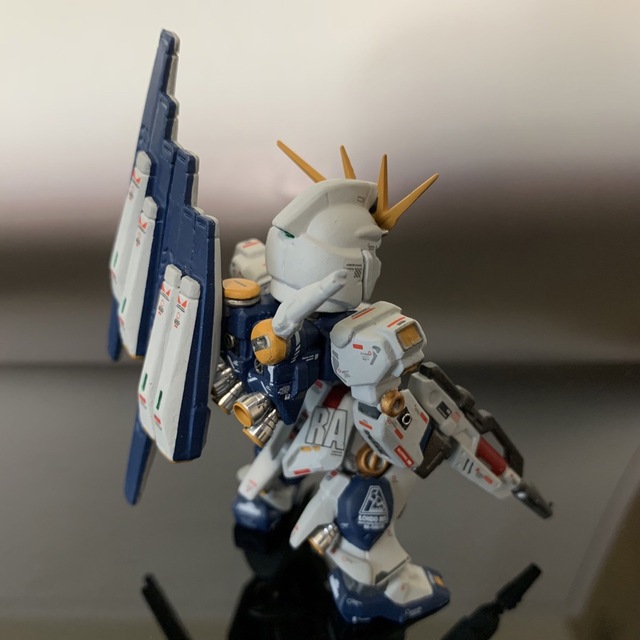 フルリペイント ガンダムコンバージ νガンダム 塗装 完成品 6