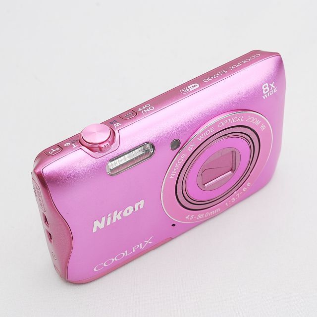 Nikon(ニコン)のニコン クールピクス S3700 Wi-Fi搭載 2005万画素 スマホ/家電/カメラのカメラ(コンパクトデジタルカメラ)の商品写真