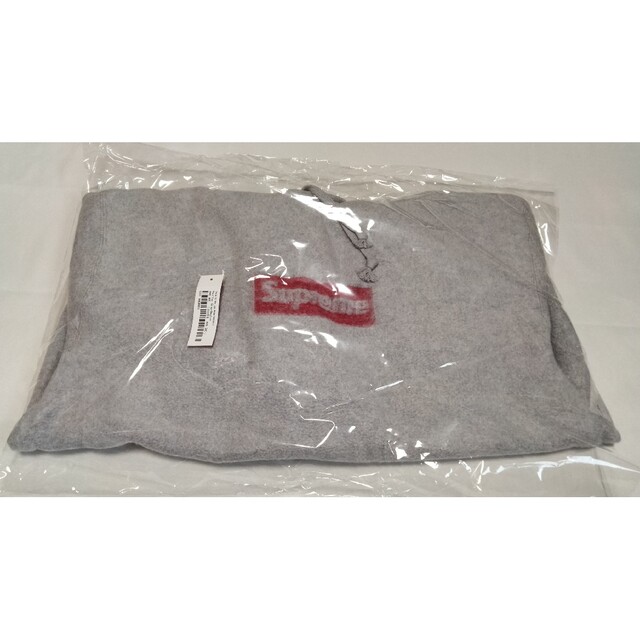 Inside Out Box Logo Hooded グレーM 新品未開封 偉大な 49.0%割引