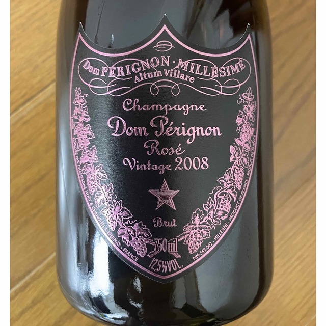 Dom Pérignon(ドンペリニヨン)のドンペリロゼ　2008年ヴィンテージ 食品/飲料/酒の酒(シャンパン/スパークリングワイン)の商品写真