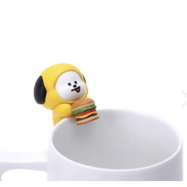 防弾少年団(BTS)(ボウダンショウネンダン)のBT21 カップフィギュア　3個セット エンタメ/ホビーのフィギュア(その他)の商品写真