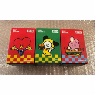 ボウダンショウネンダン(防弾少年団(BTS))のBT21 カップフィギュア　3個セット(その他)