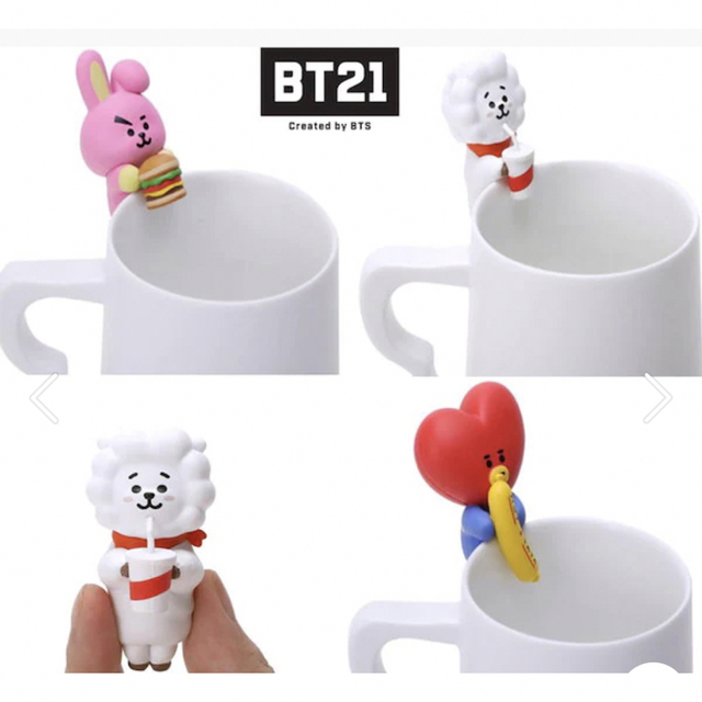 防弾少年団(BTS)(ボウダンショウネンダン)のBTS BT21カップフィギュア　MANG エンタメ/ホビーのフィギュア(その他)の商品写真