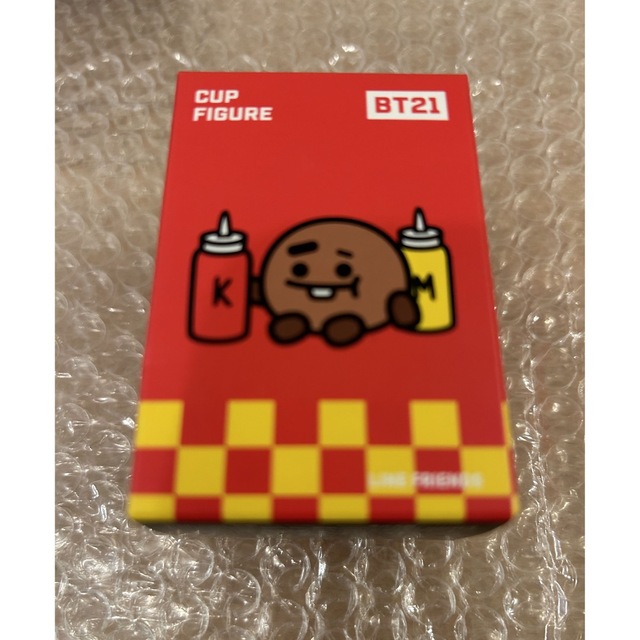 防弾少年団(BTS)(ボウダンショウネンダン)のBTS BT21 カップフィギュア　SHOOKY エンタメ/ホビーのフィギュア(その他)の商品写真